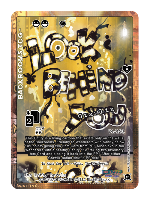 Backrooms TCG card