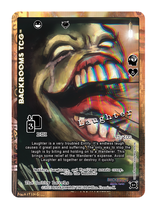 Backrooms TCG card