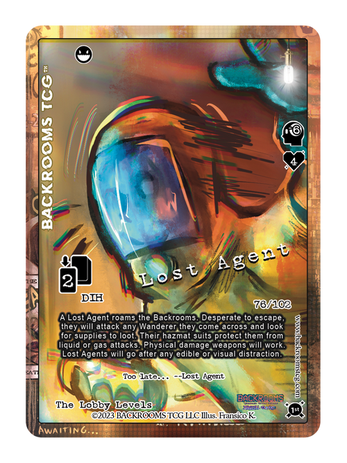 Backrooms TCG card
