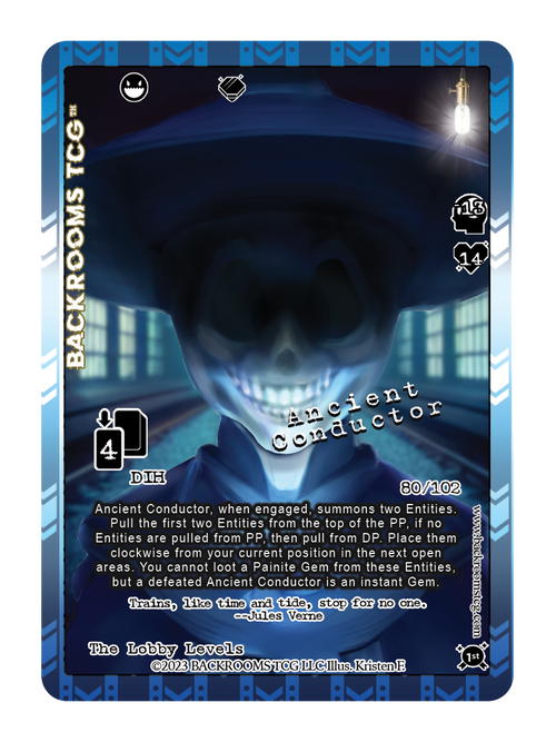 Backrooms TCG card