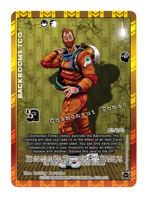 Backrooms TCG card
