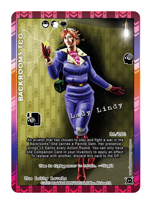 Backrooms TCG card