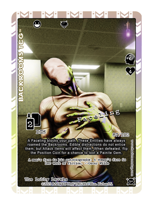 Backrooms TCG card