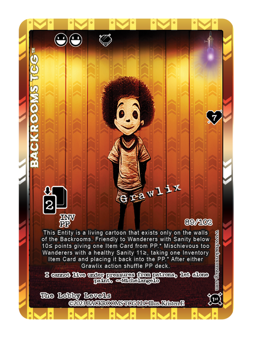Backrooms TCG card
