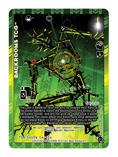 Backrooms TCG card