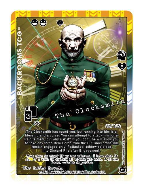 Backrooms TCG card