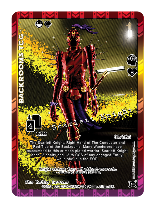 Backrooms TCG card