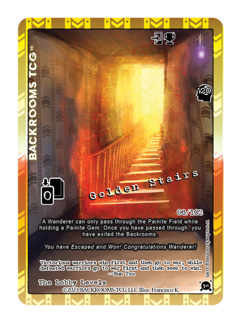 Backrooms TCG card