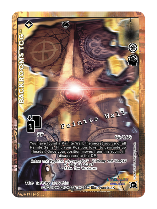 Backrooms TCG card