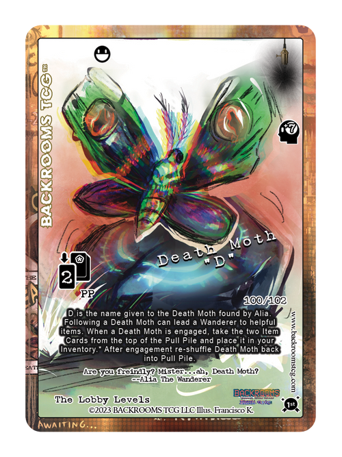 Backrooms TCG card