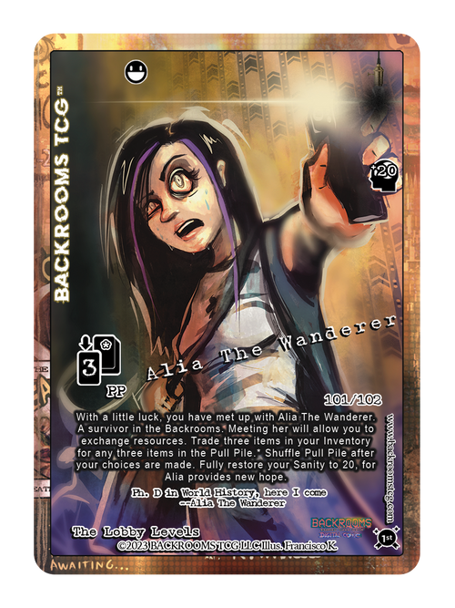 Backrooms TCG card