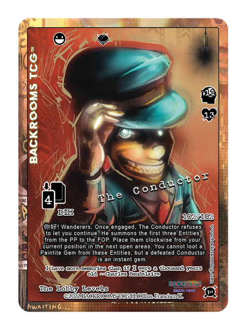 Backrooms TCG card