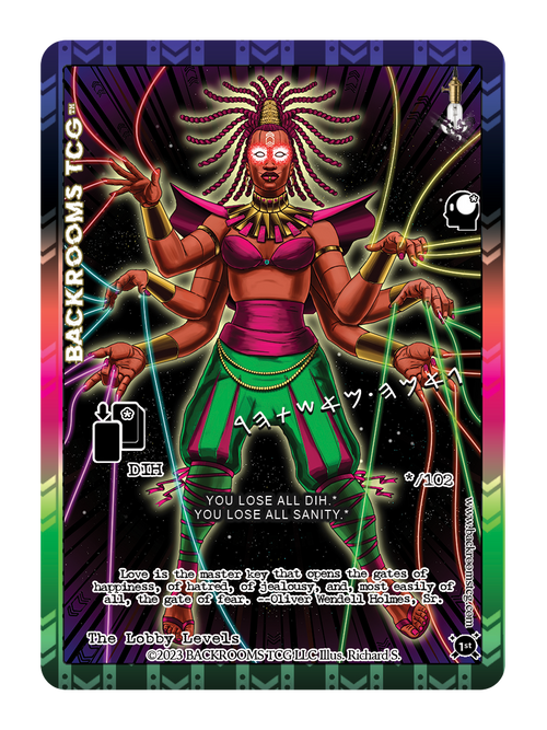 Backrooms TCG card
