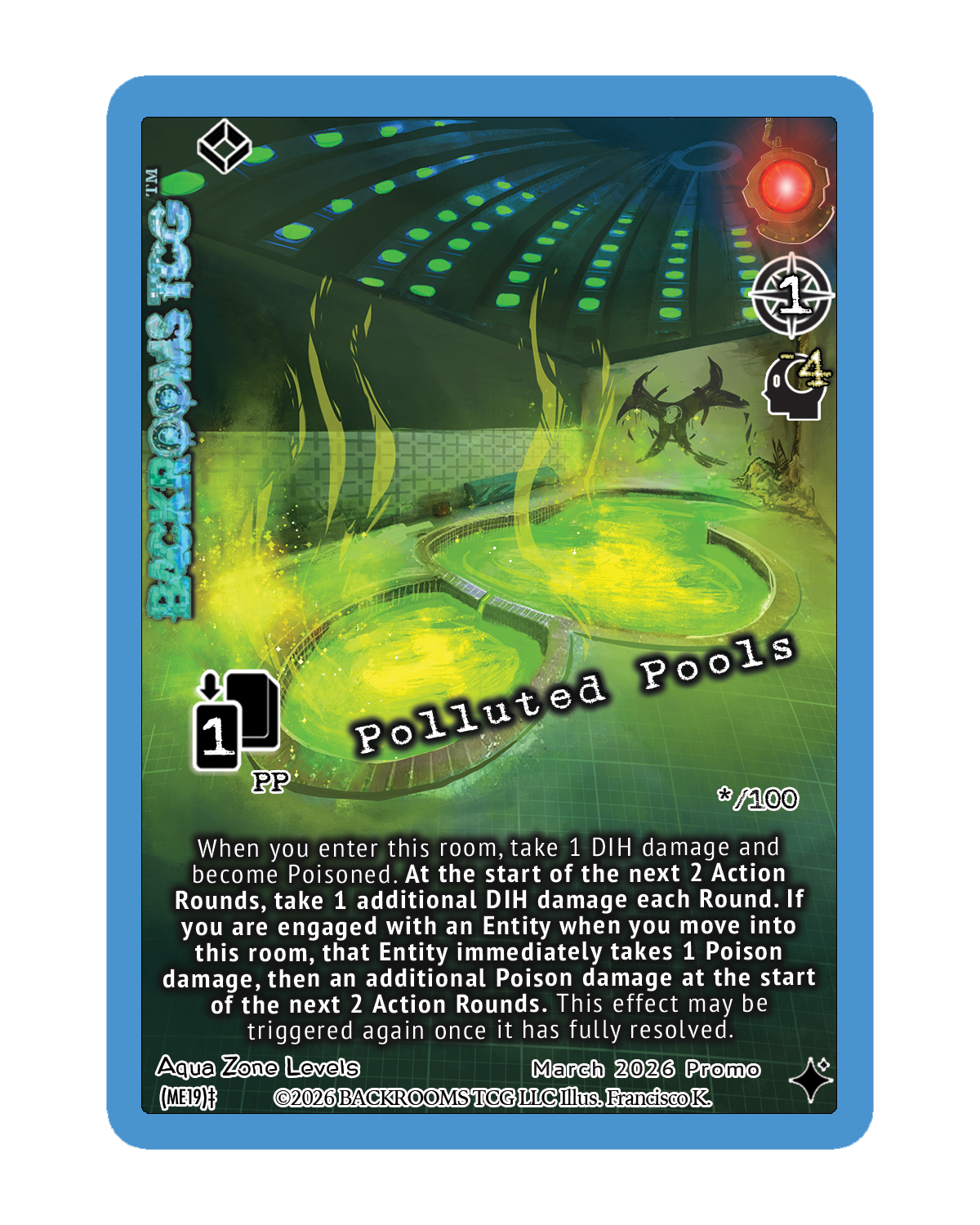 Backrooms TCG™: Maandelijkse Holo-promotiekaarten in beperkte oplage