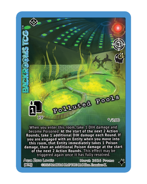 Backrooms TCG card