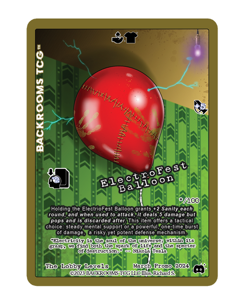 Backrooms TCG card
