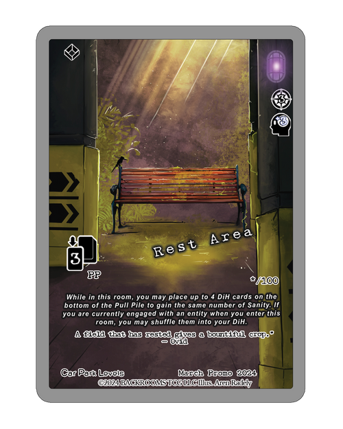 Backrooms TCG card