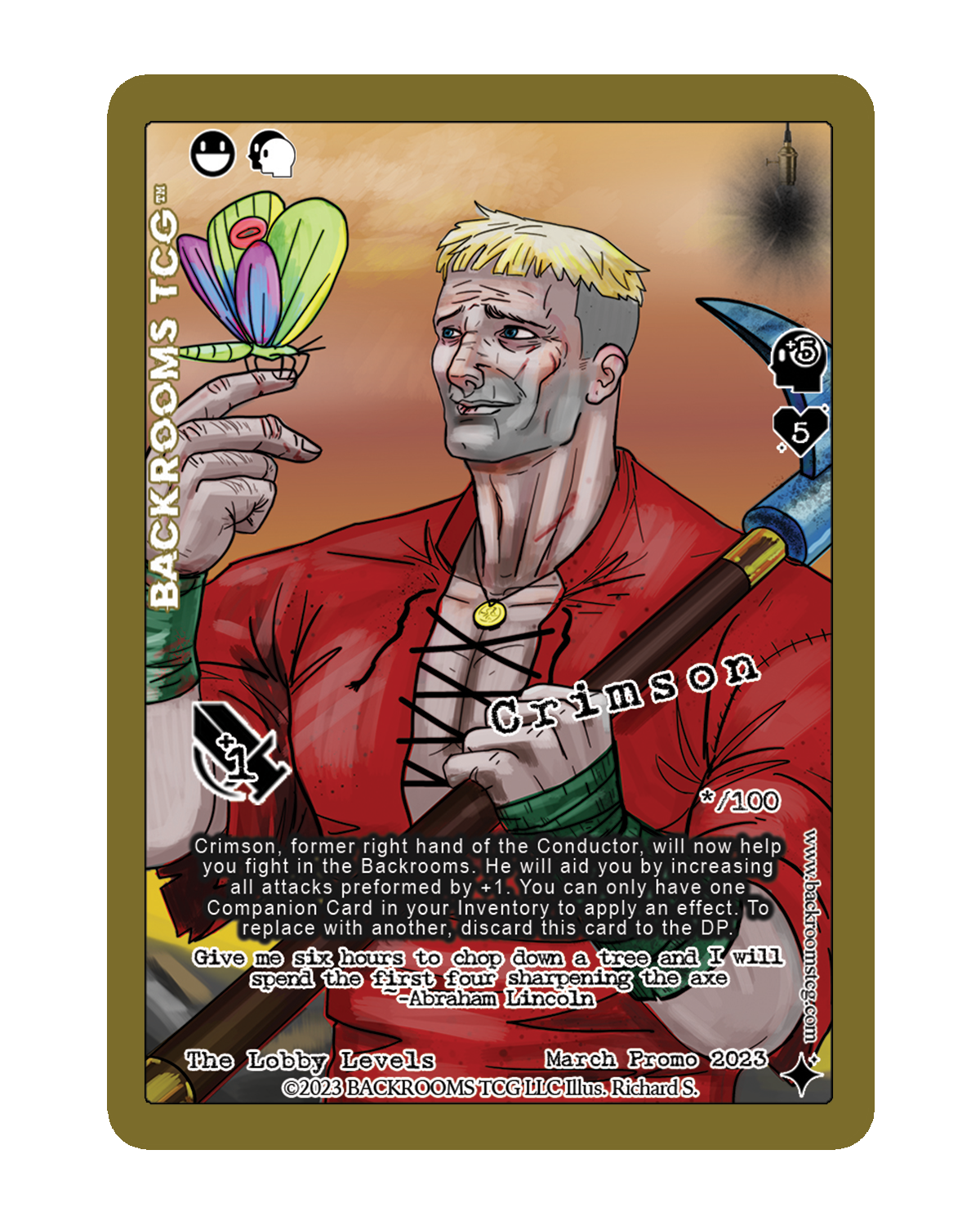 Oliver’s Vault — Backrooms TCG™ Holographic Promo Cards