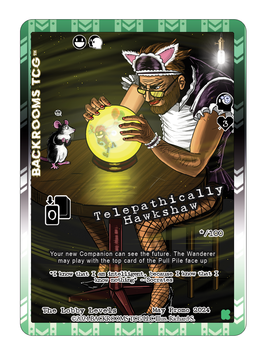 Oliver’s Vault — Backrooms TCG™ Holographic Promo Cards