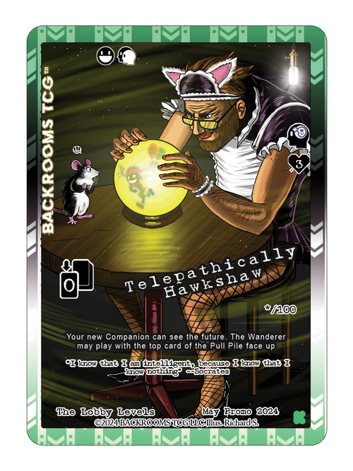 Backrooms TCG card