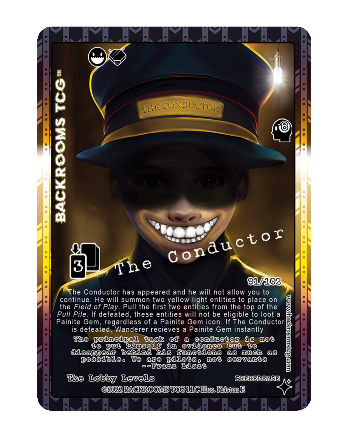 Oliver’s Vault — Backrooms TCG™ Holographic Promo Cards
