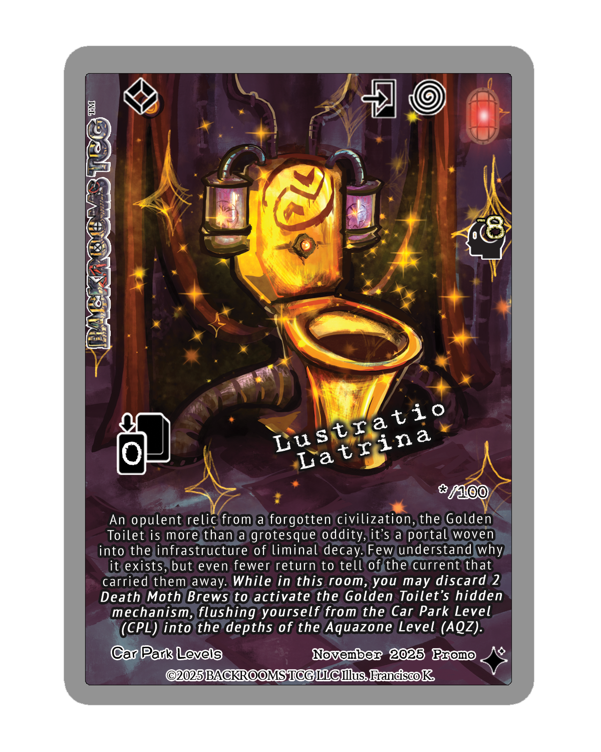 Limited Edition Monthly Promos Backrooms TCG™