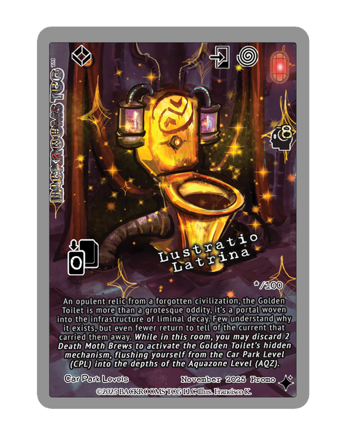 Backrooms TCG card