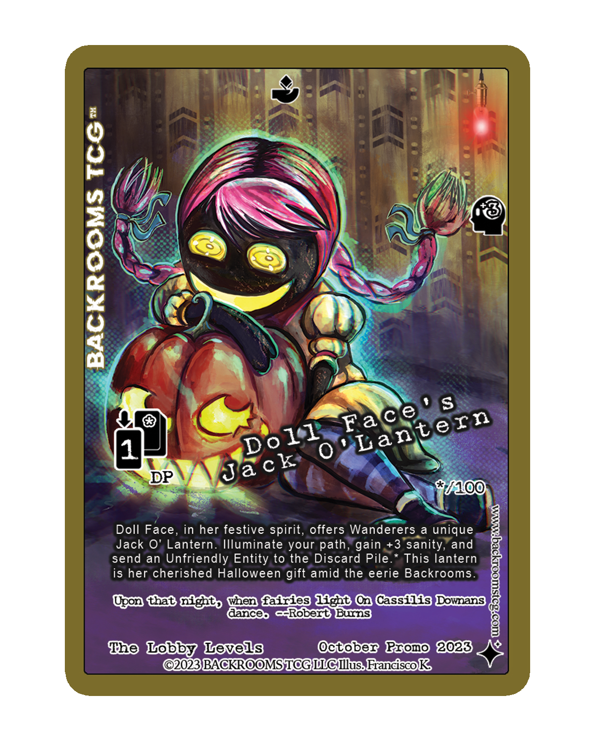 Oliver’s Vault — Backrooms TCG™ Holographic Promo Cards