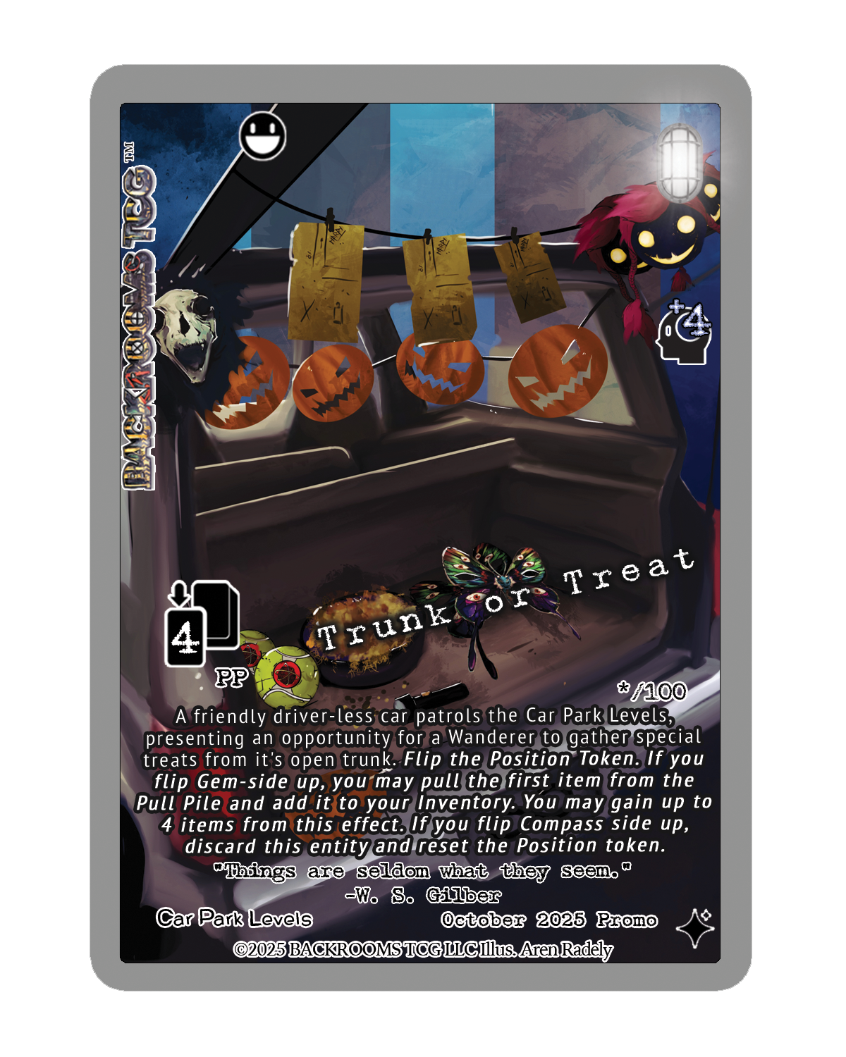 Limited Edition Monthly Promos Backrooms TCG™