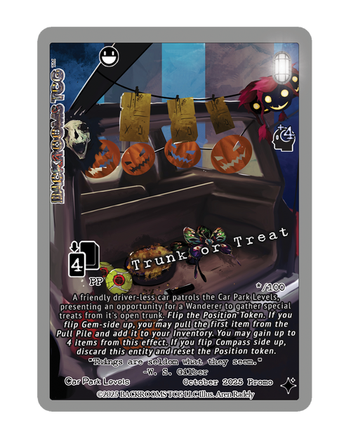 Backrooms TCG card