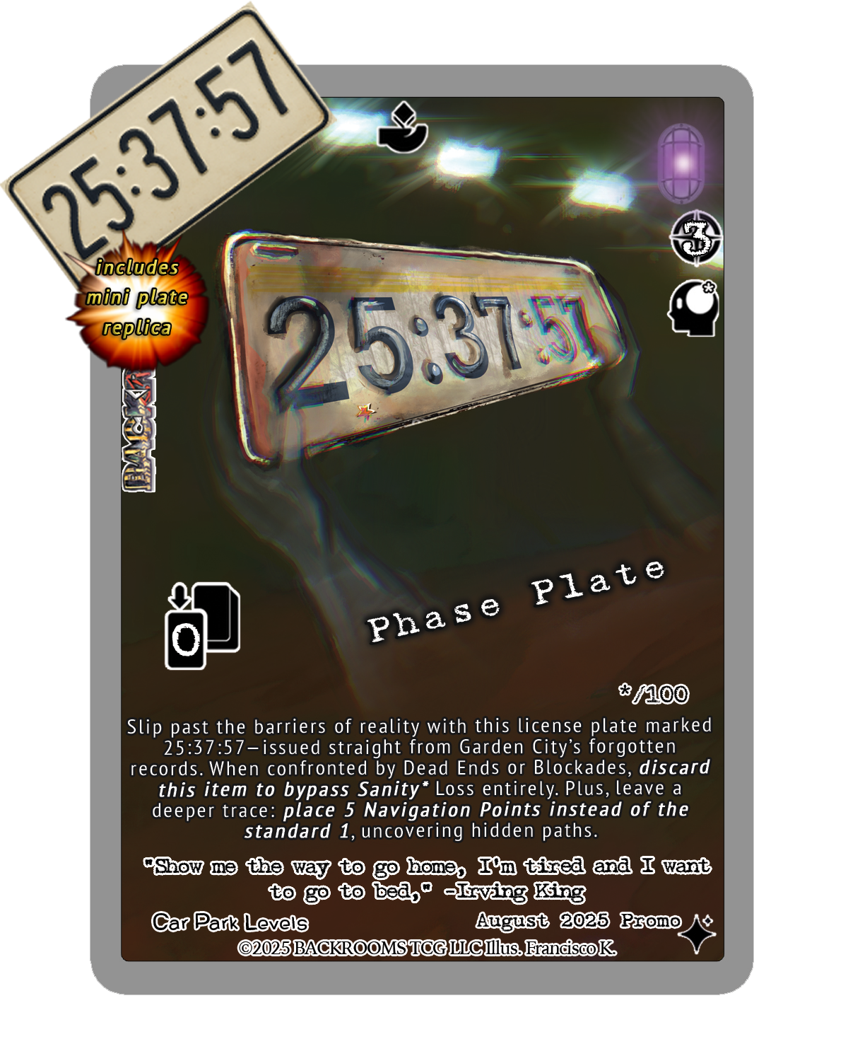 Limited Edition Monthly Promos Backrooms TCG™