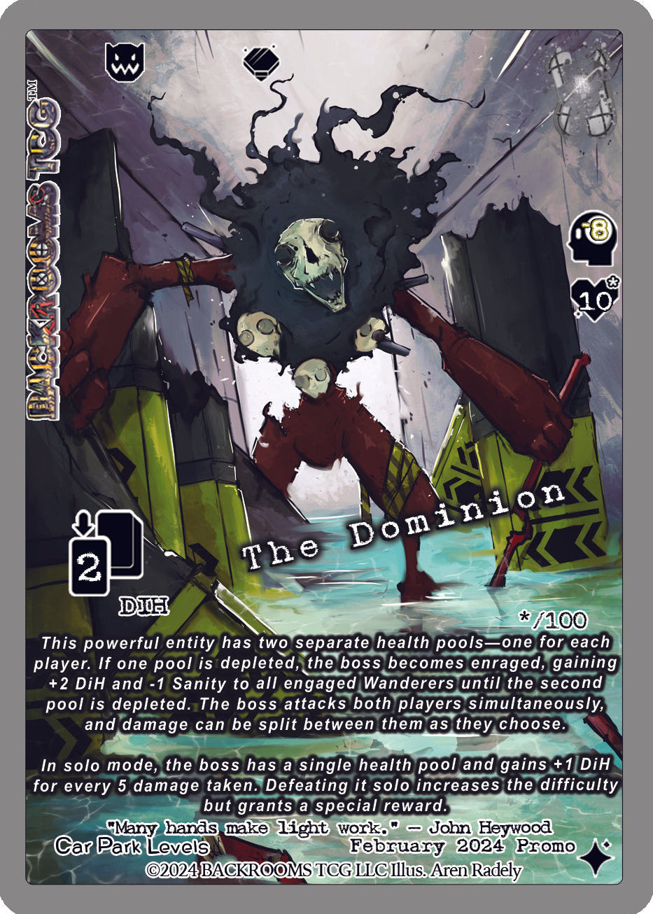 Oliver’s Vault — Backrooms TCG™ Holographic Promo Cards